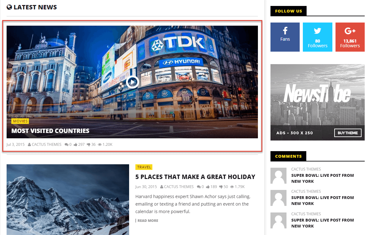 NewsTube-FeaturedPost-inBlog latest posts