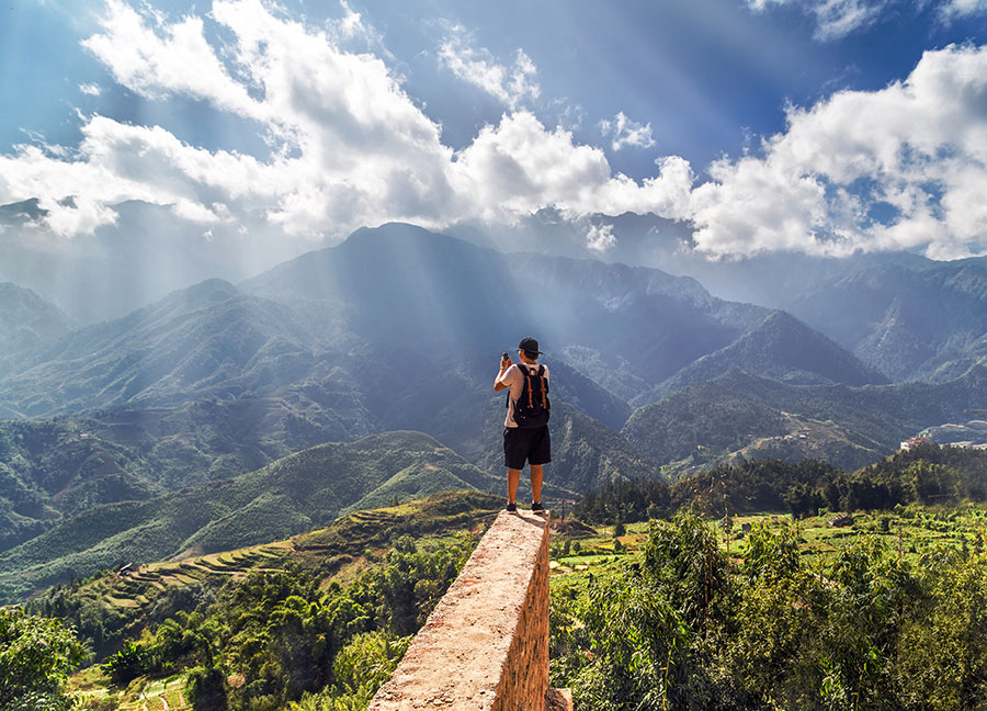 LAOCAO MOUNTAIN IN THE NORTH OF VIETNAM